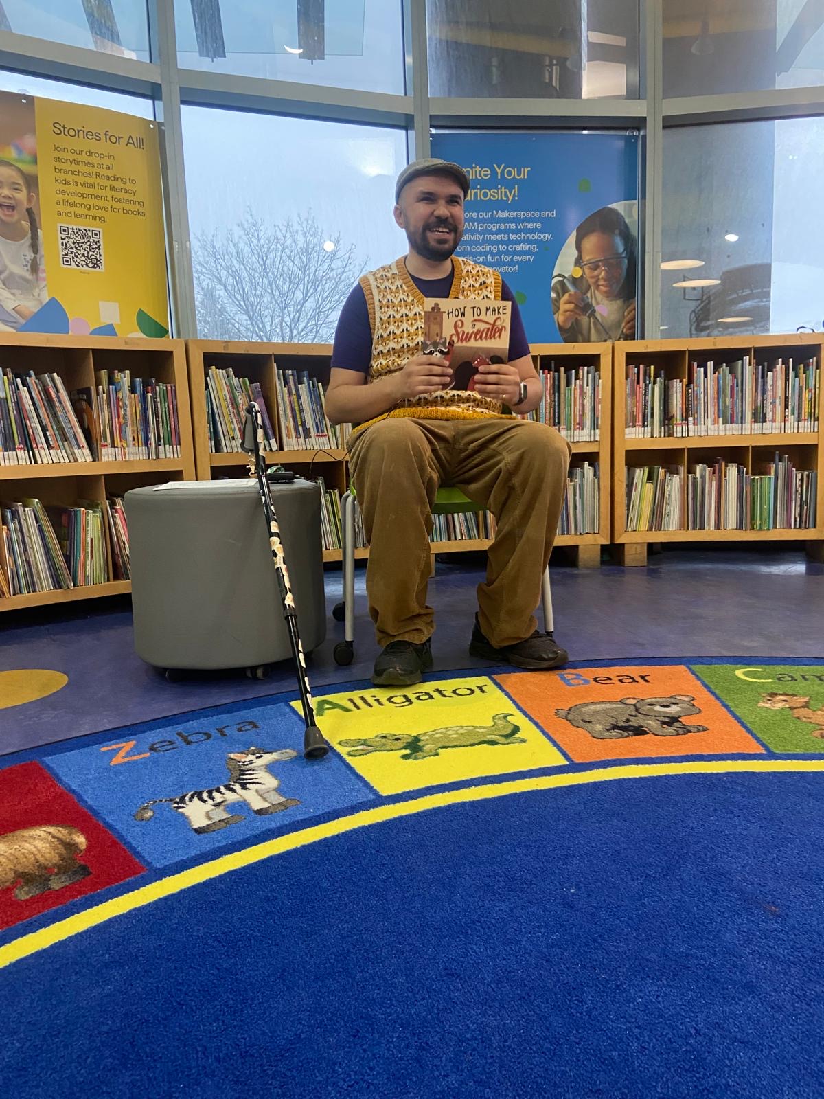 Library read-aloud, RHPL